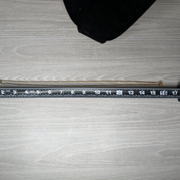 Joan Rivers Signed Gold Tone Egg w/ Bow Pendant Necklace w/Chain - Picture 11 of 12